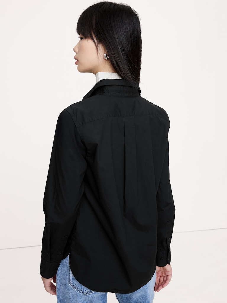 The Everyday Shirt in Cotton Poplin