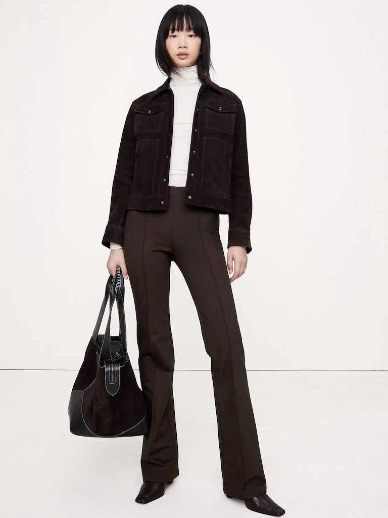 Skinny-Bootcut Everywhere Ponte Pull-On Pant