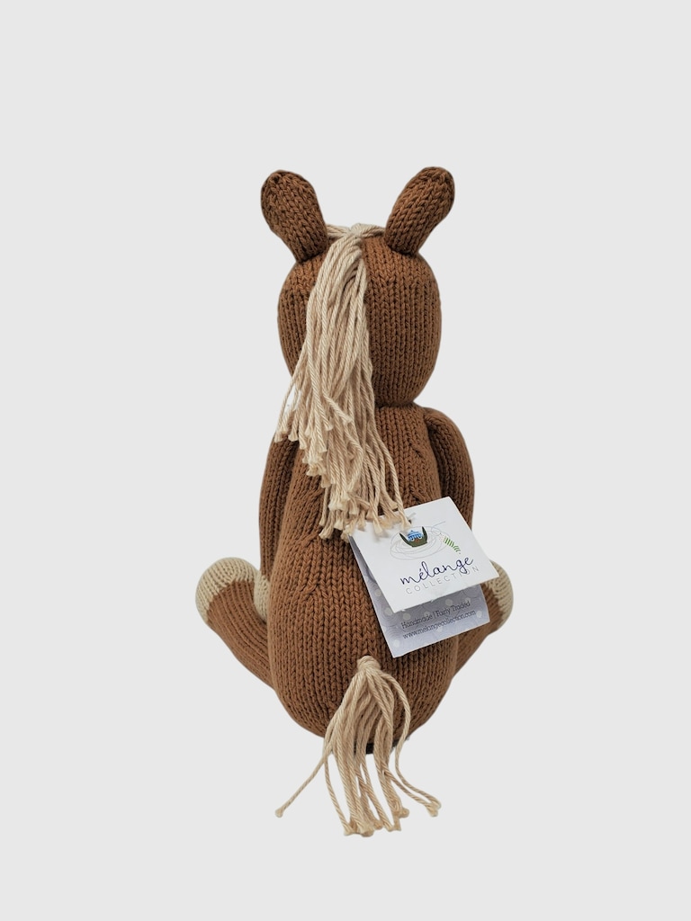 Horse Knit Toy