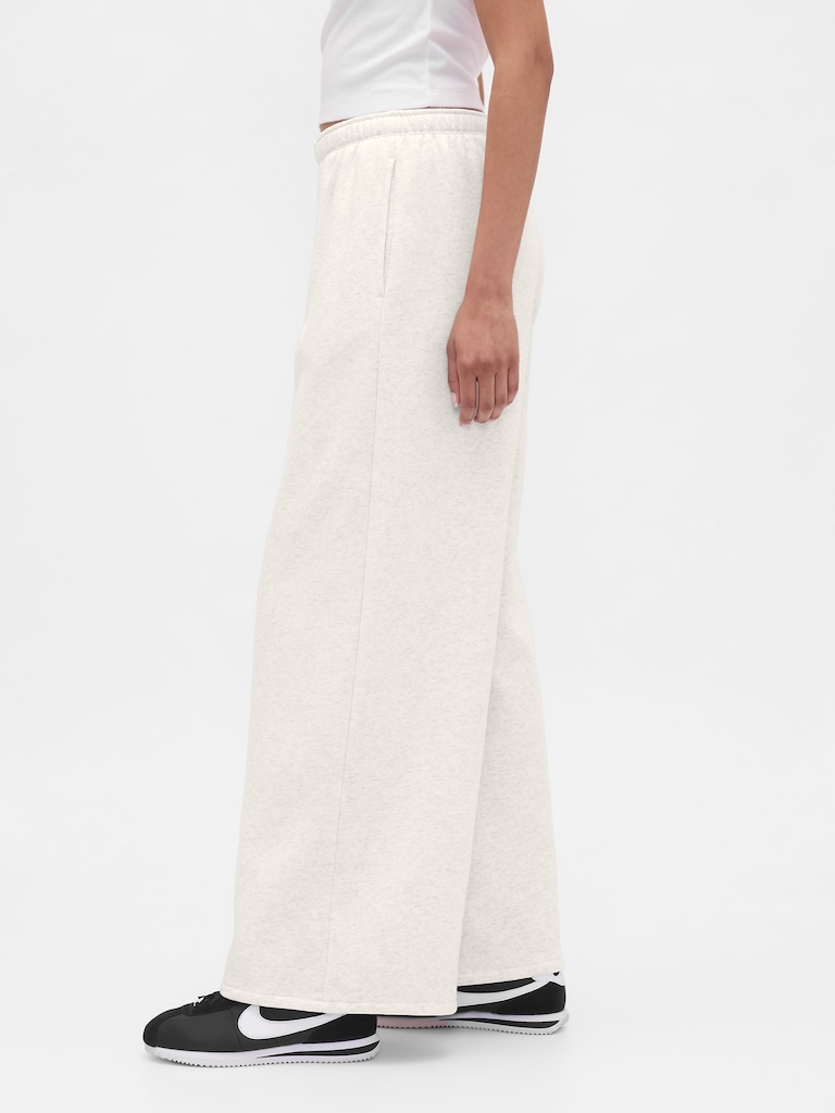 VintageSoft Baggy Wide-Leg Sweatpants