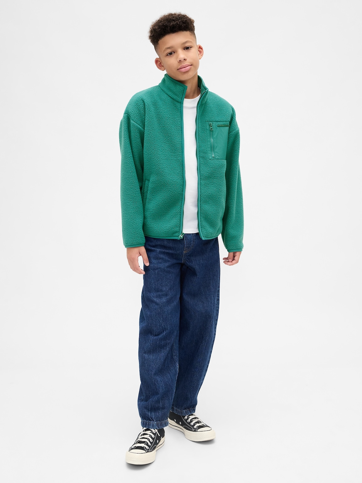 Kids Relaxed Sherpa Jacket