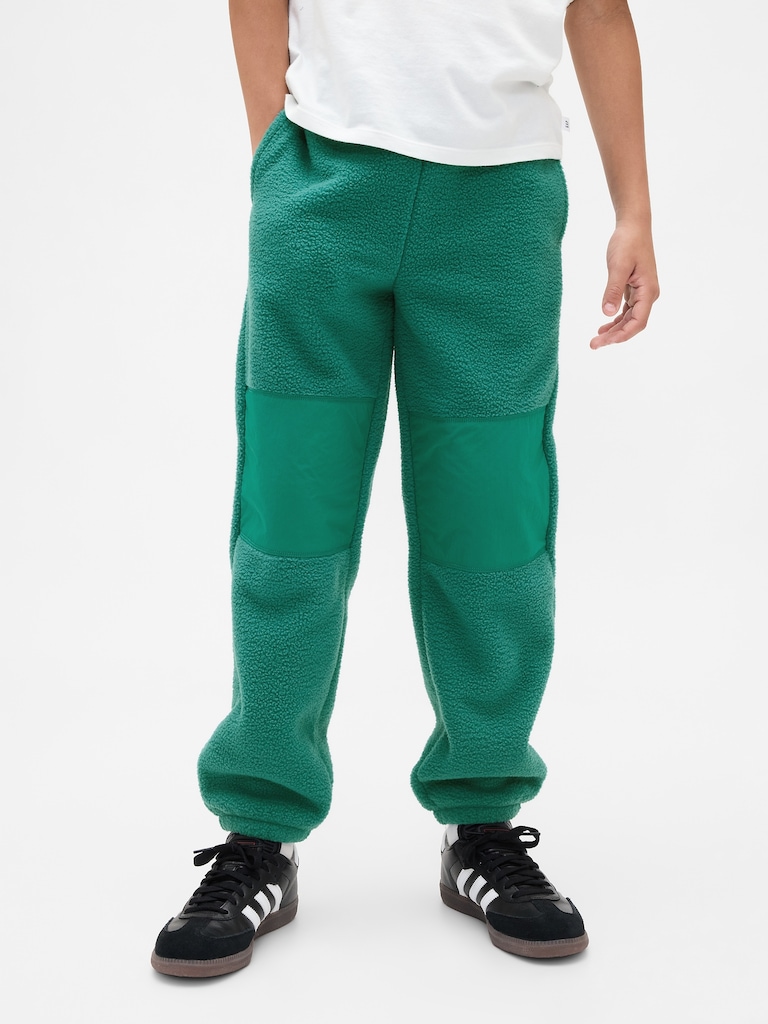 Kids Relaxed Sherpa Joggers