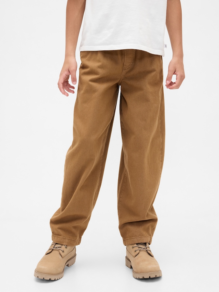 Kids Baggy Barrel Jeans