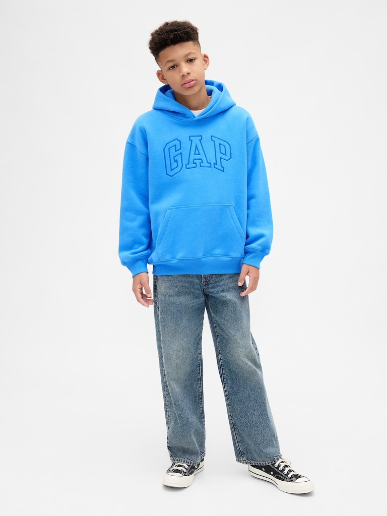 Kids VintageSoft Relaxed Logo Hoodie