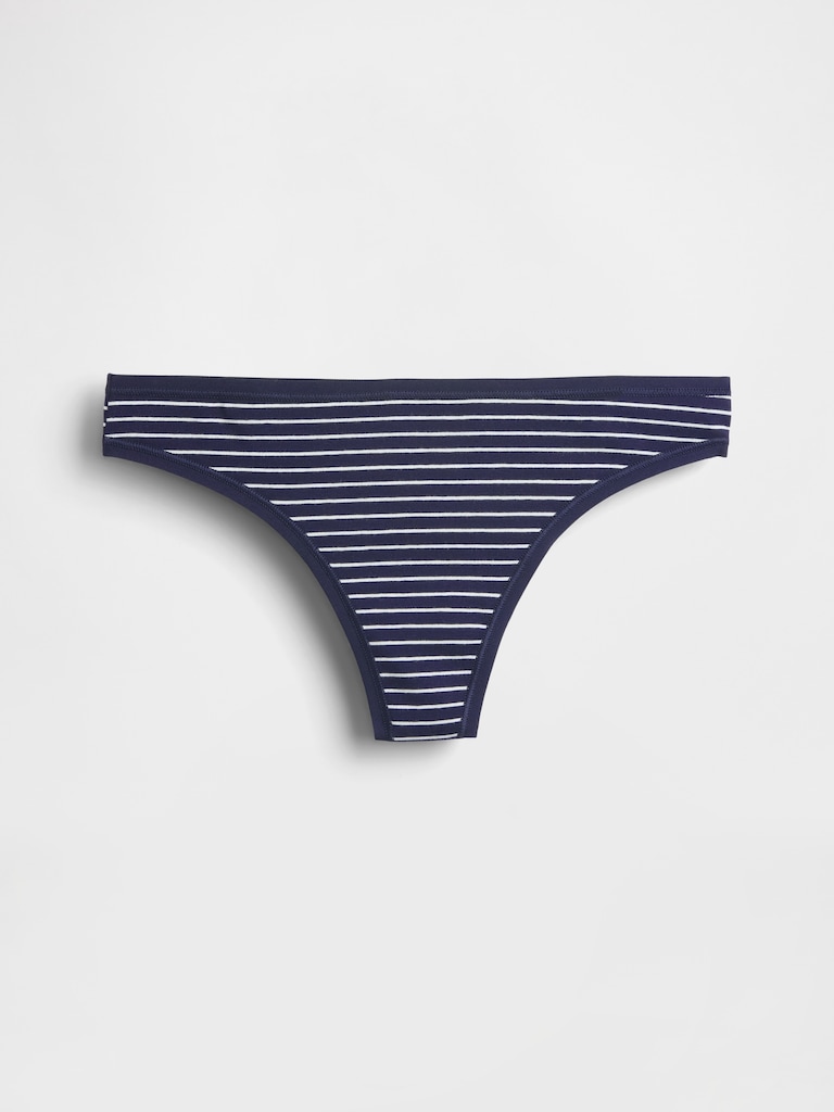 Organic Stretch Cotton Thong