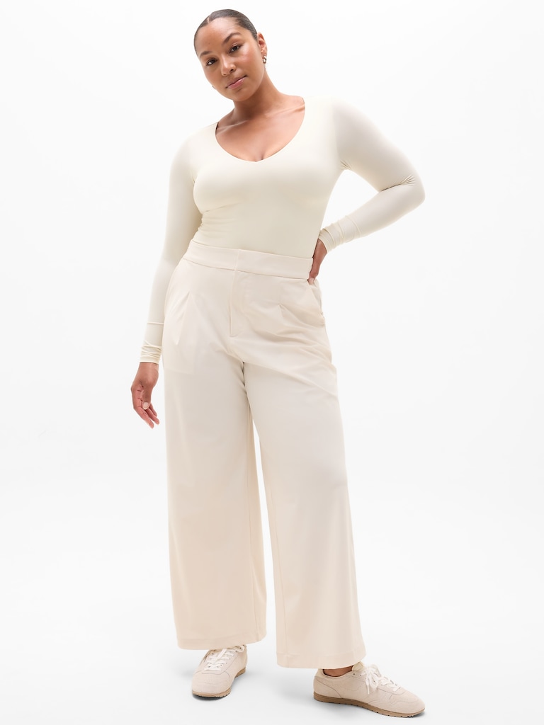 BodyMove Plunge Long Sleeve Bodysuit