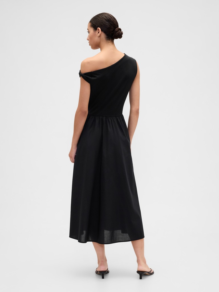 One-Shoulder Maxi Dress