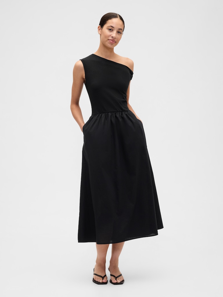 One-Shoulder Maxi Dress