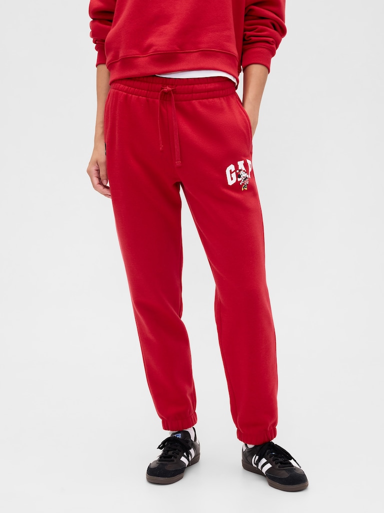 Gap × Disney Minnie Mouse Logo Joggers