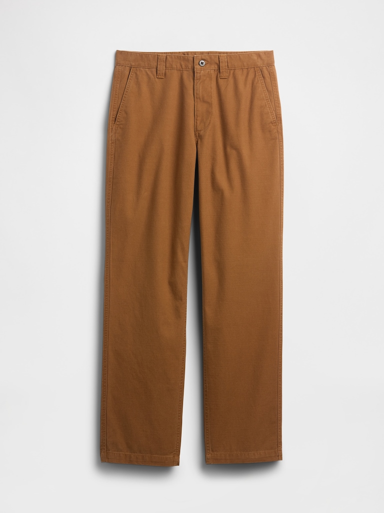 Relaxed Khakis