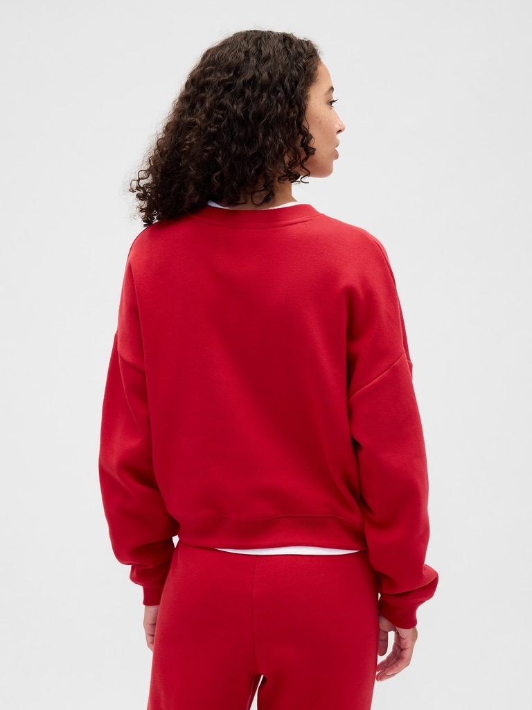 Gap × Disney Minnie Mouse Oversized Logo Sweatshirt