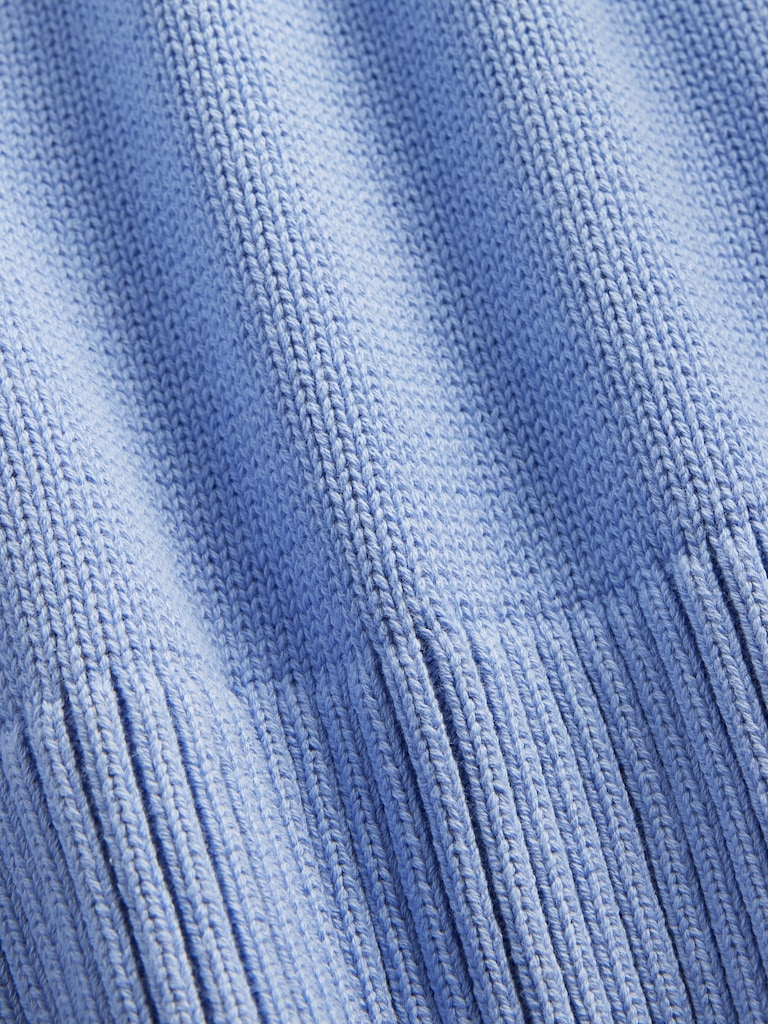 Relaxed Cotton Crewneck Sweater