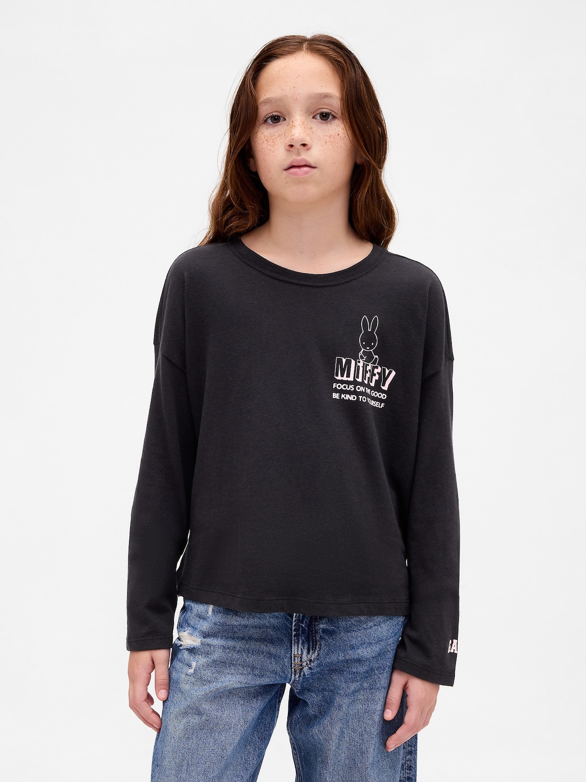 Kids Miffy Oversized Graphic T-Shirt