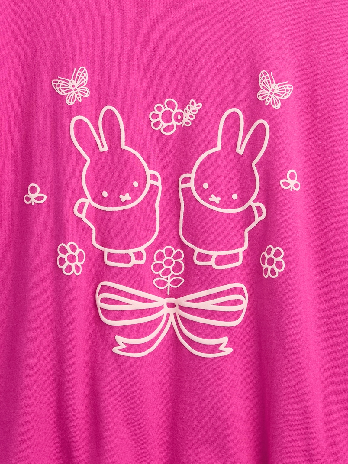 Kids Miffy Oversized Graphic T-Shirt