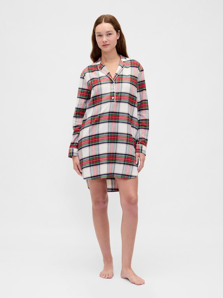 Softest Flannel PJ Dress