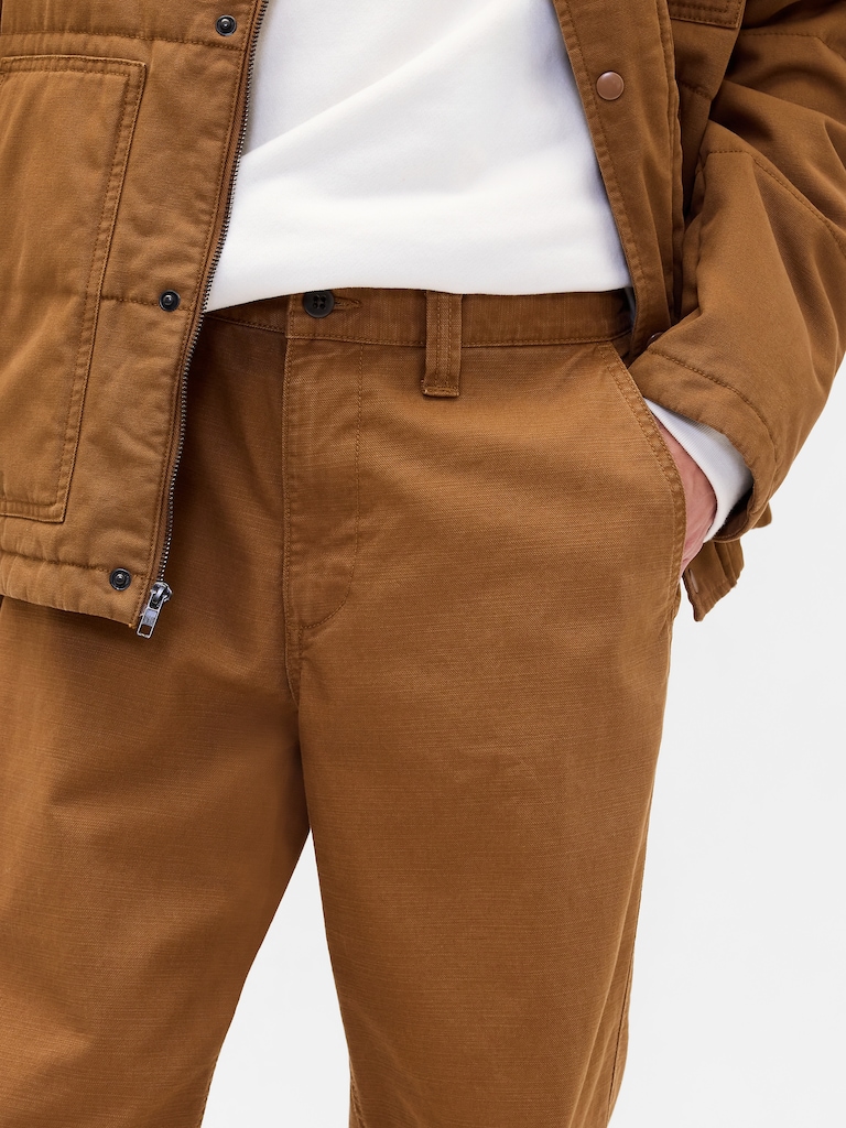 Relaxed Khakis