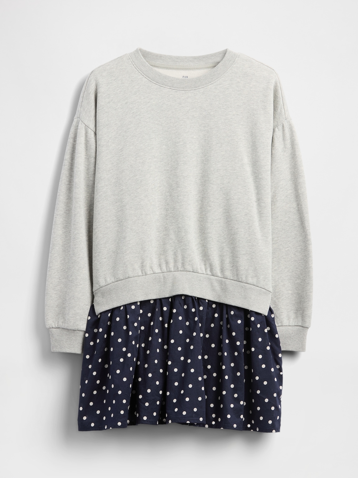 Kids VintageSoft Pleated Sweatshirt Dress