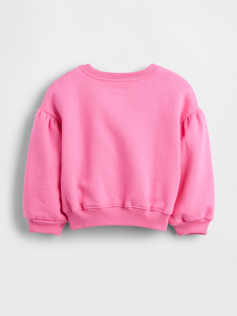 Gap × Disney Baby & Toddler VintageSoft Logo Bubble Sweatshirt