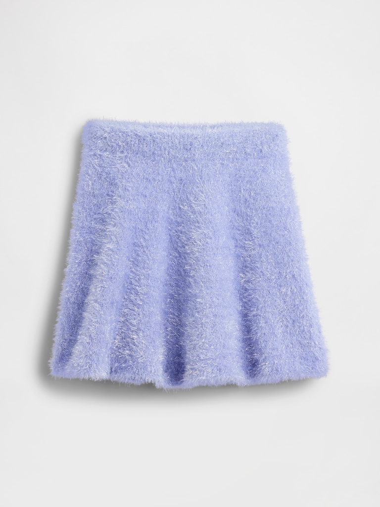 Kids Wicked Tinsel Eyelash Sweater Skirt