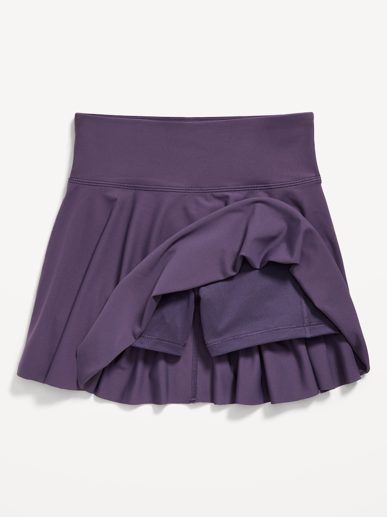 High-Waisted PowerSoft Skort for Girls