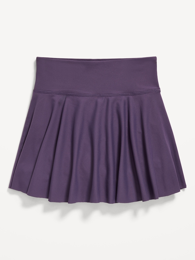 High-Waisted PowerSoft Skort for Girls
