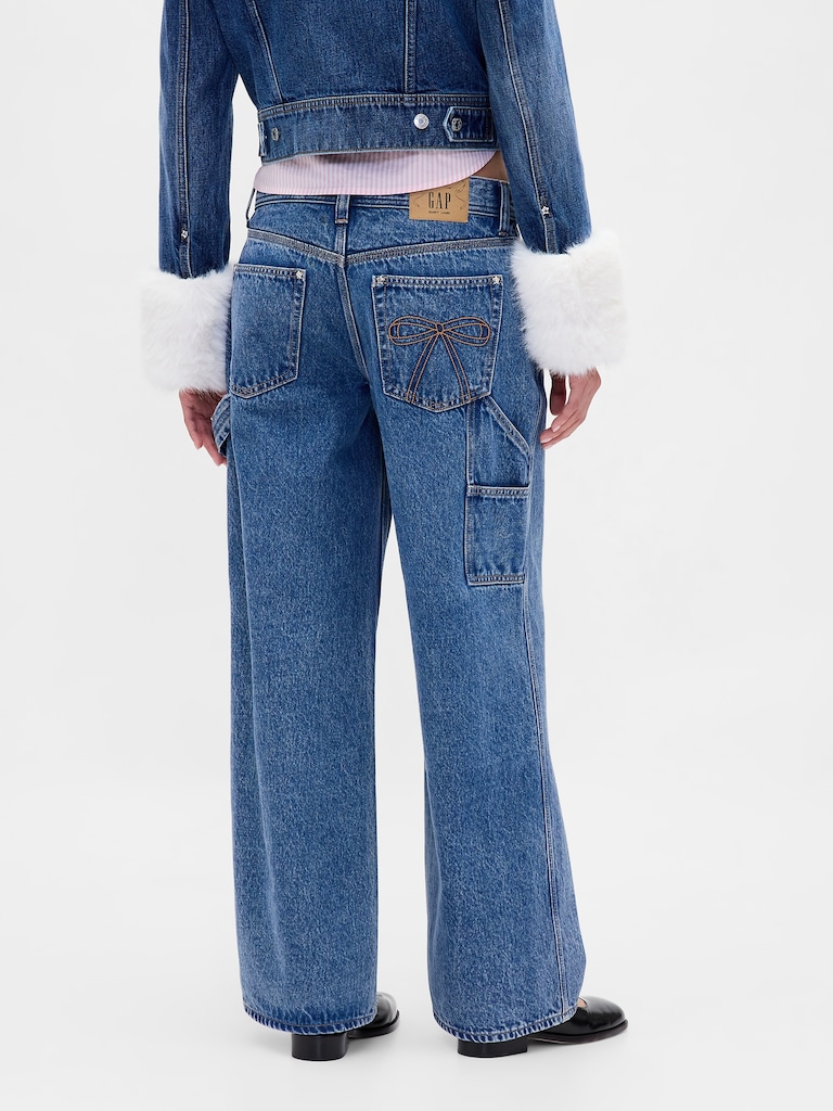 Gap × Sandy Liang Low Rise ‘90s Loose Carpenter Jeans
