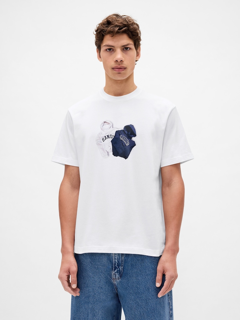 Gap × Sandy Liang Adult Heavyweight Organic Cotton Graphic T-Shirt