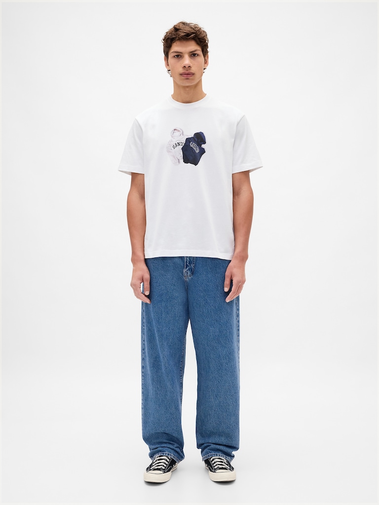 Gap × Sandy Liang Adult Heavyweight Organic Cotton Graphic T-Shirt