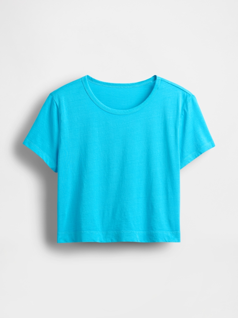 Organic Cotton VintageSoft Crop T-Shirt