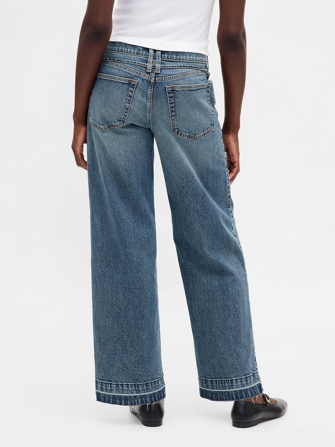 Low Rise '90s Loose Jeans