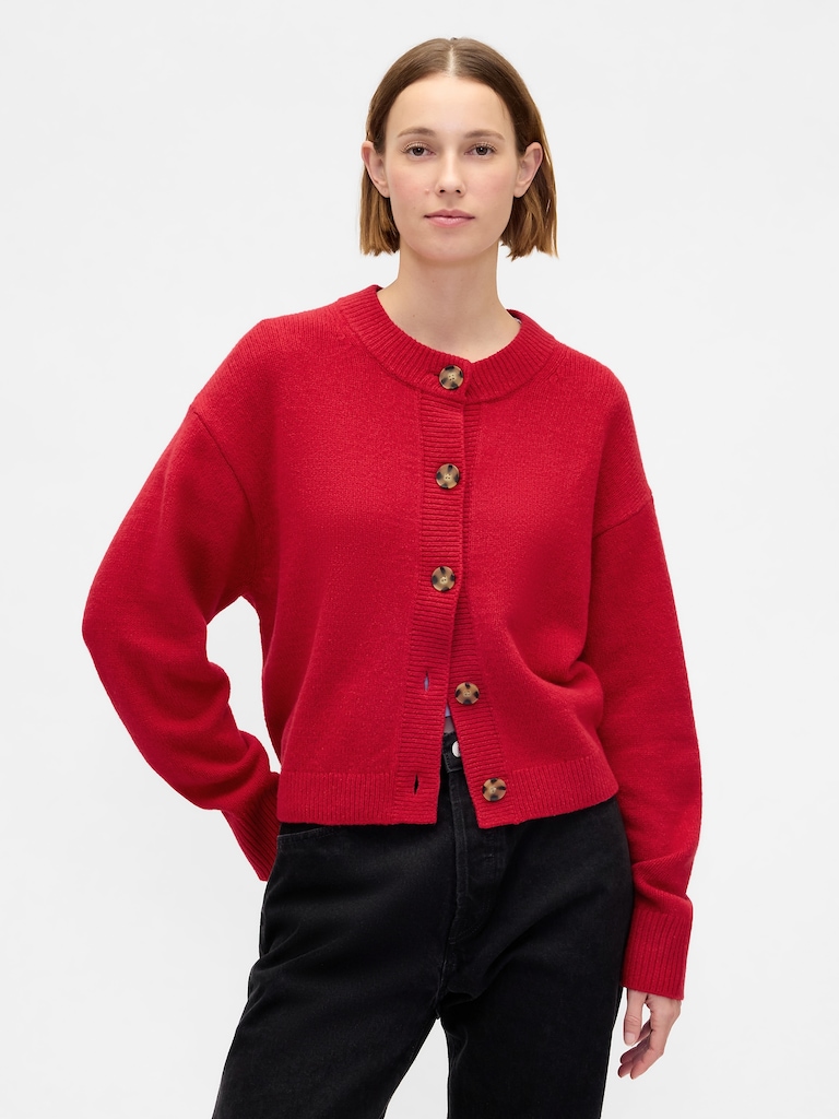 CashSoft Oversized Chunky Cardigan
