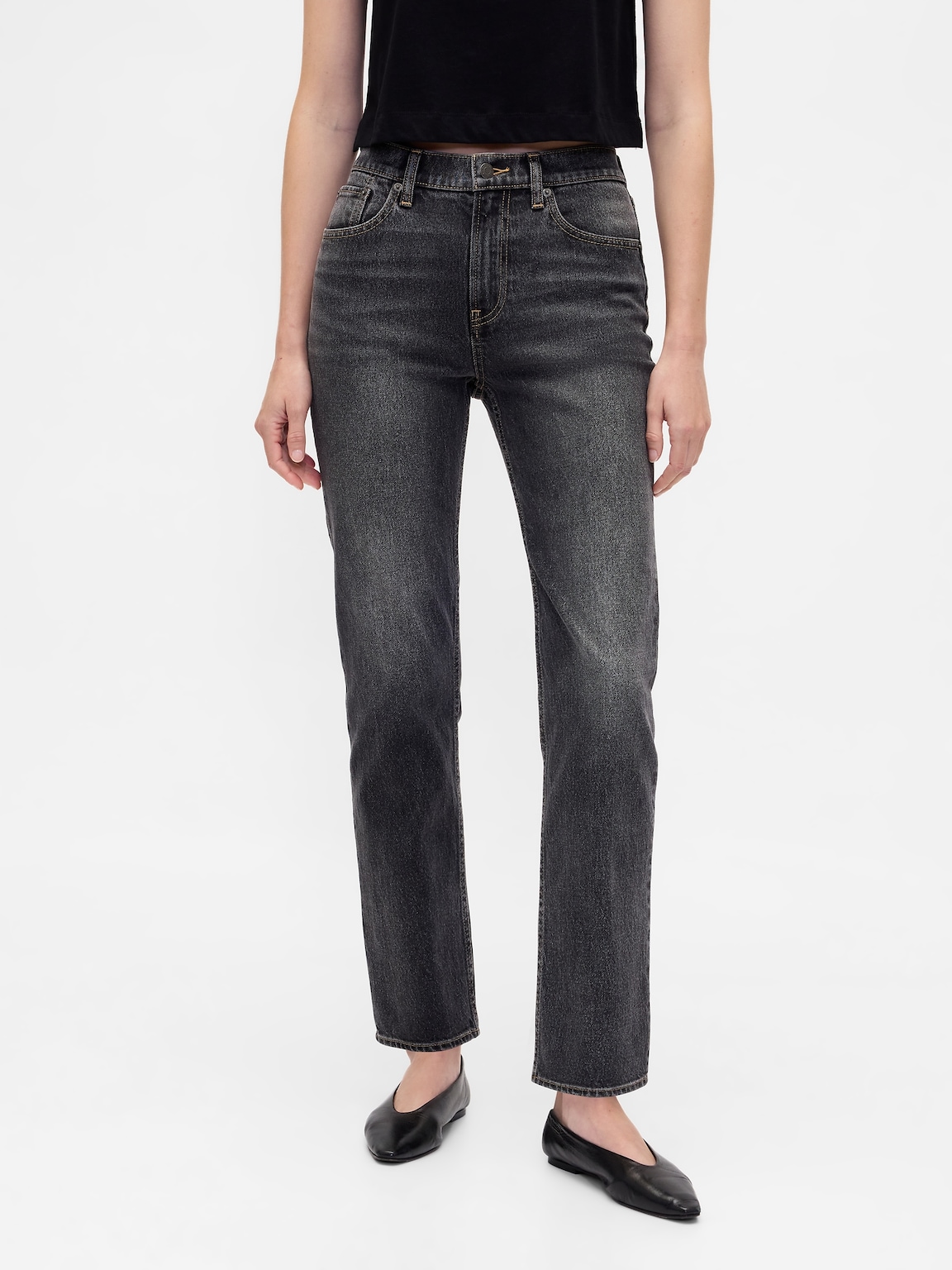 High Rise ’90s Slim Straight Jeans