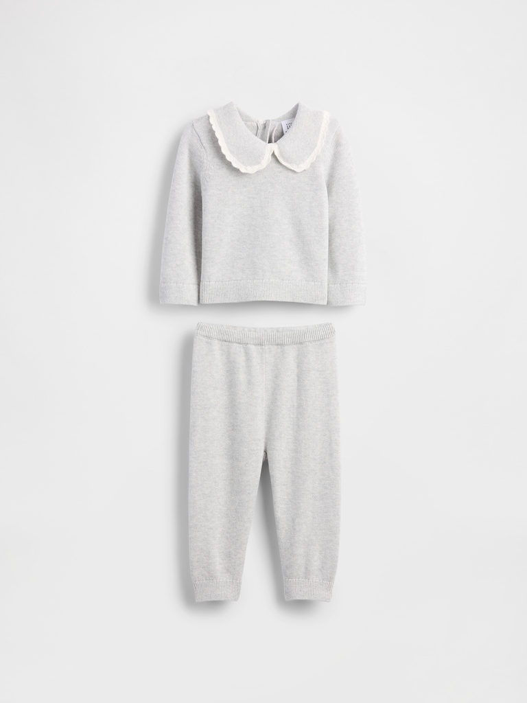 Baby Sweater Outfit Set