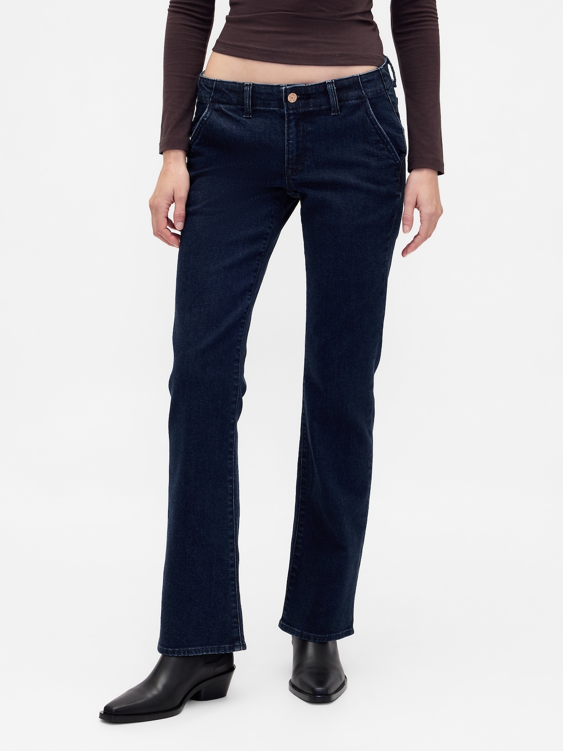 Low Rise Long & Lean Jeans