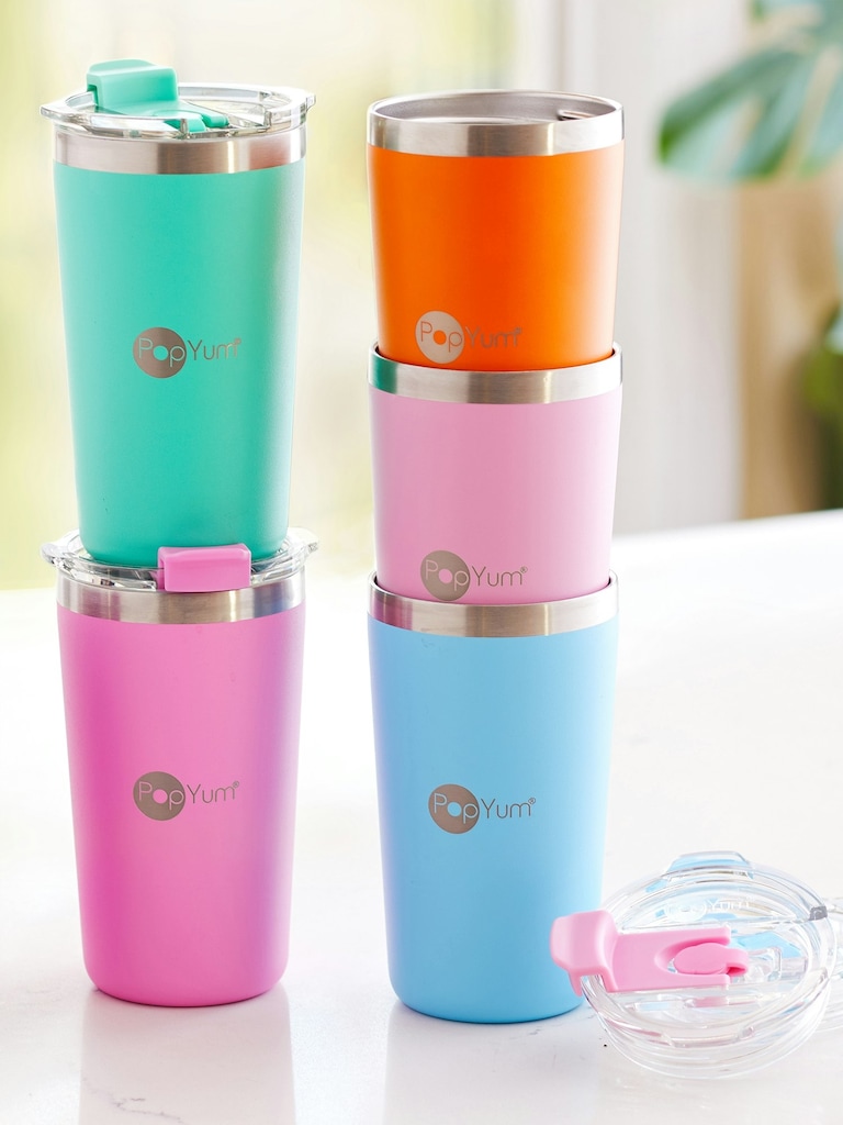 PopYum Kids Insulated Stainless Steel Cup 2-Pack