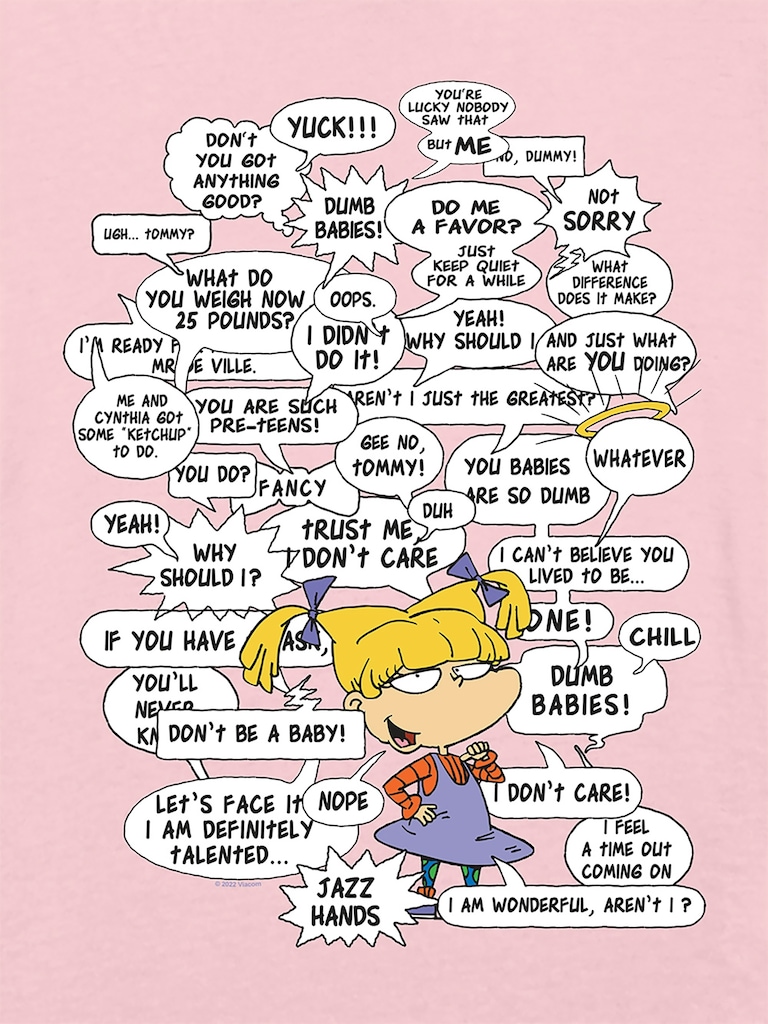 Rugrats Angelica Overload Graphic T-Shirt for Girls