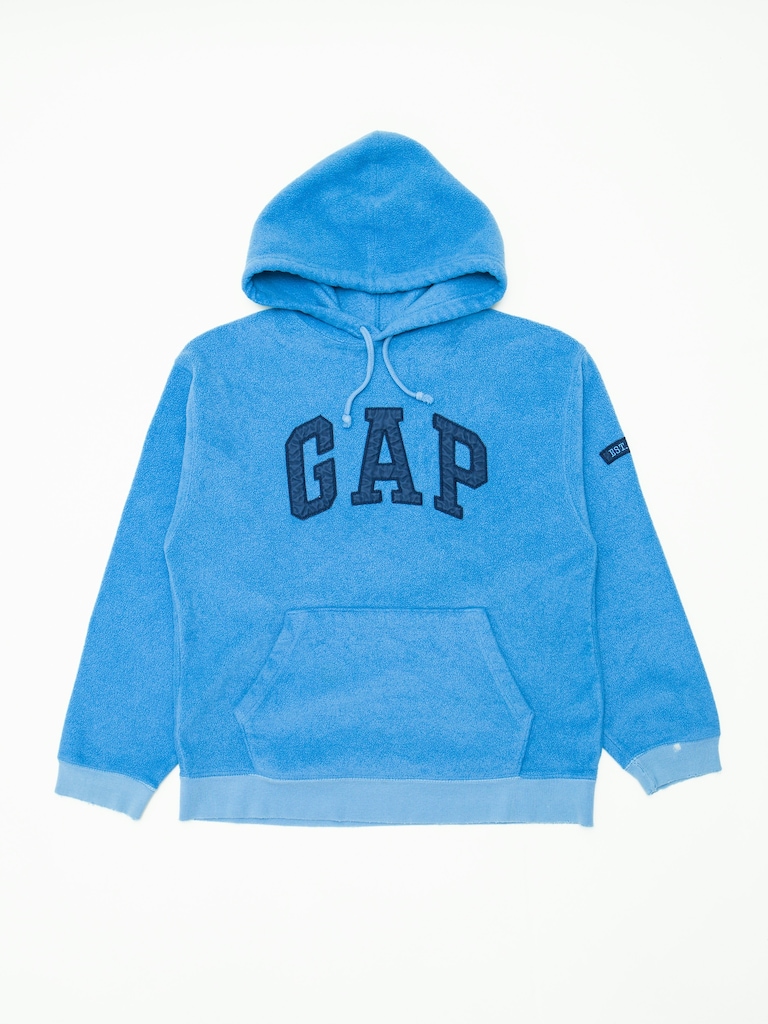 90s GapVintage Men's Logo Hoodie — M