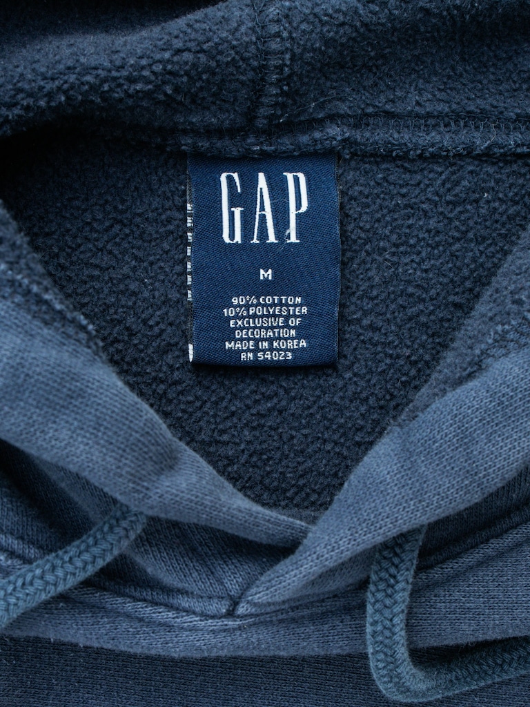 2000s GapVintage Mens Logo Hoodie M