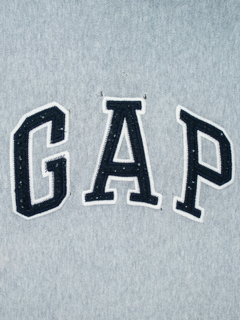 2000s GapVintage Mens Logo Hoodie L