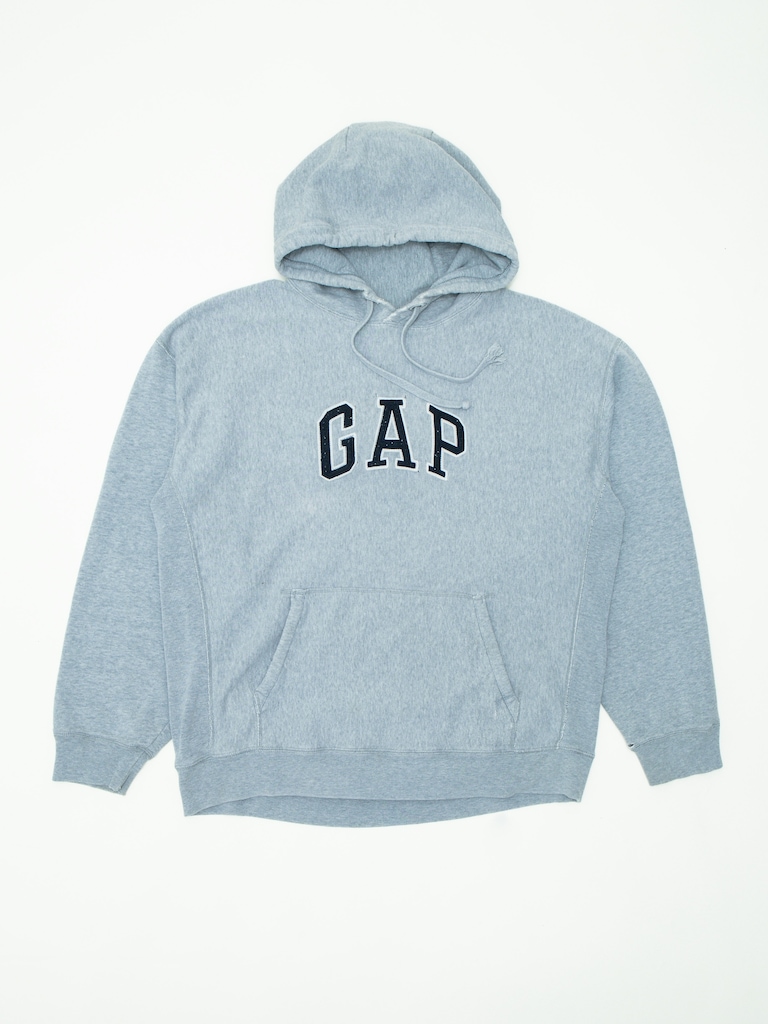 2000s GapVintage Mens Logo Hoodie L