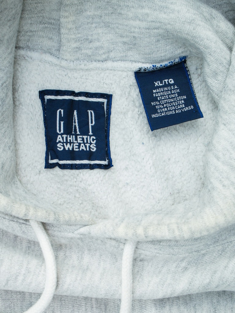 90s GapVintage Men's Athletic Hoodie — XL