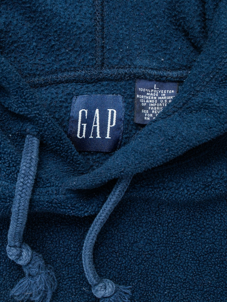 90s GapVintage Men's Athletic Hoodie — L