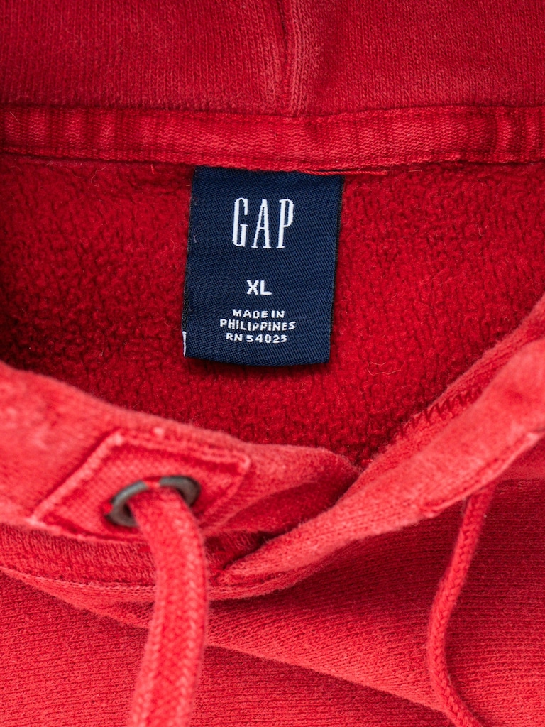 2000s GapVintage Men's Logo Hoodie — XL