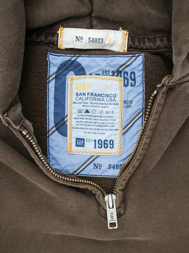 2000s GapVintage Men's Quarter Zip — S