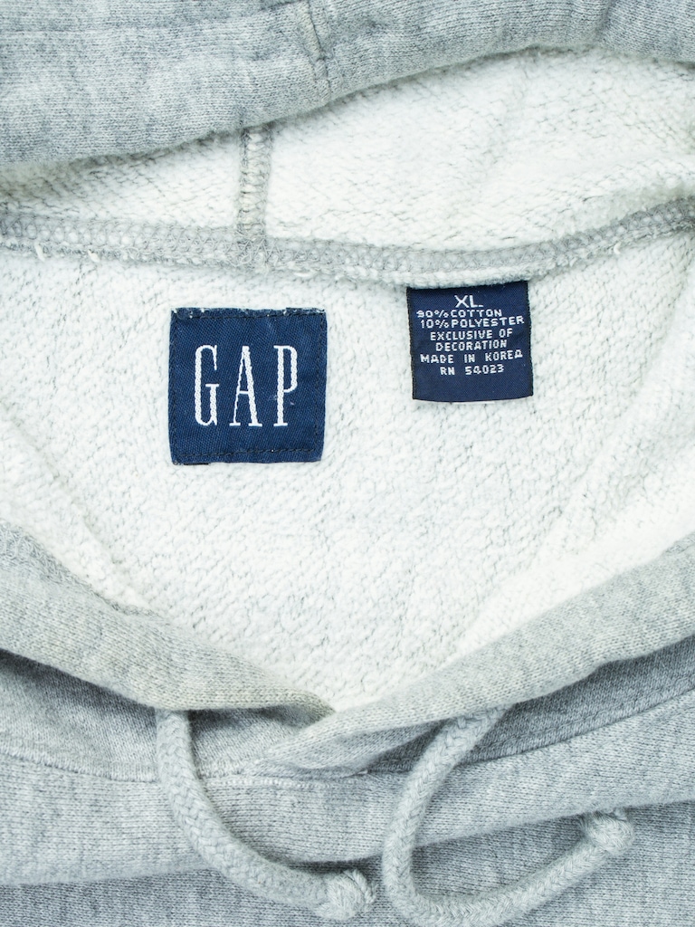 2000s GapVintage Men's Logo Hoodie — XL