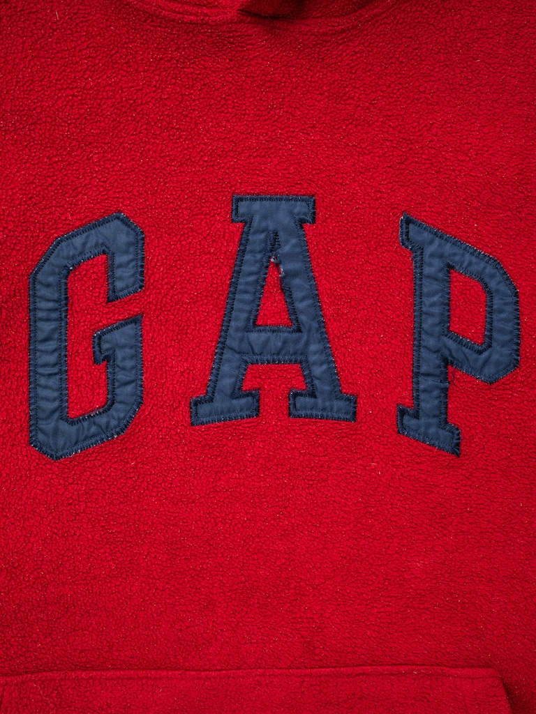90s GapVintage Mens Logo Hoodie M