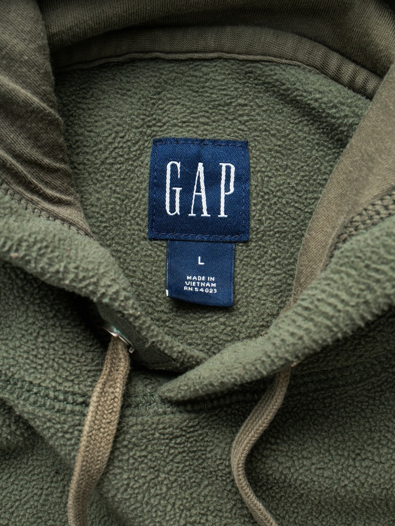 2000s GapVintage Men's Logo Hoodie — L