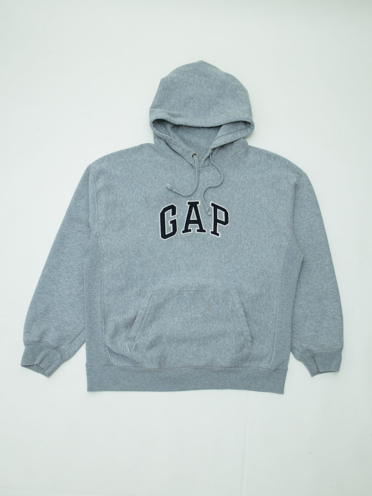 2000s GapVintage Mens Logo Hoodie L