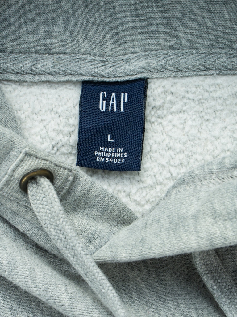 2000s GapVintage Mens Logo Hoodie L