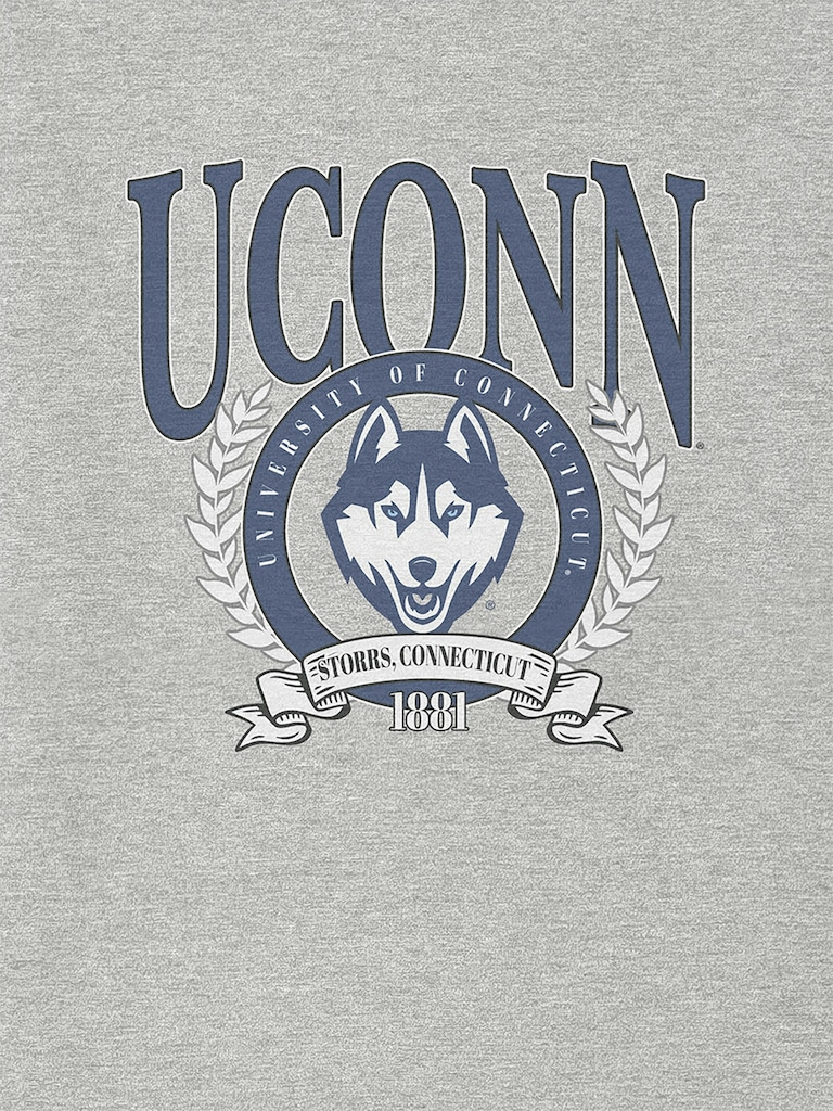 UConn Laurel Crest Graphic T-Shirt